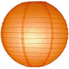 12 Orange 12″ Paper Chinese Lantern Lamp Shade Wedding Party Decoration Supplies