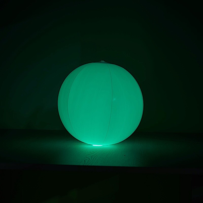 12-Inch Assorted LED Ball Inflatable FLOATING POOL LIGHT Party Home Decorations