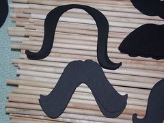 DIY Photo Booth Props of Various Mustache Funny Face Kit Party Special Occasion