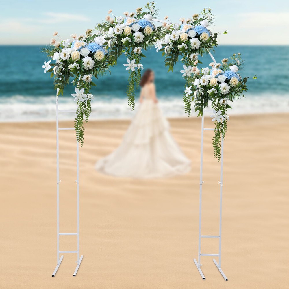 Metal Stand Arch 7.2ft Wedding Balloon Backdrop Party Stand For Garden Outdoor
