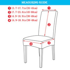 Printed Chair Covers Stretch Dining Room Chair Covers Wedding Banquet Home Decor