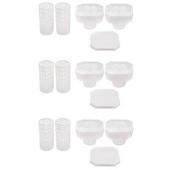 4PCS White Wedding Roman Column, Roman Columns Wedding Column Flowerpot Stand