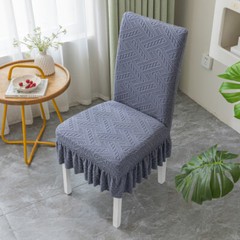 Chair Cover Dining Room Elastic Thick Seat Cover Slipcover Home Decor 1/4/6Pcs