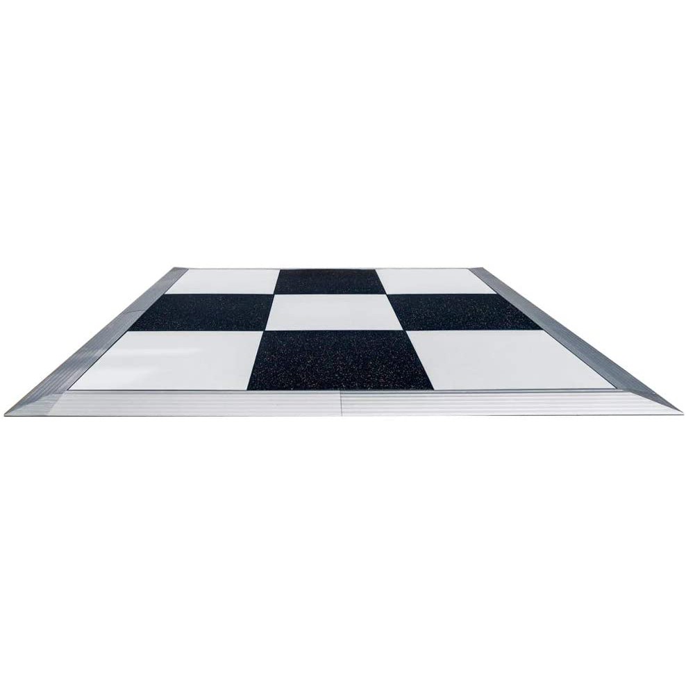 Portable Commercial Dance Floor 12×20 Checkered Waterproof Tiles Wedding Party
