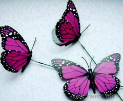 3D Colorful Artificial Butterflies Dummy Craft Wedding Party Floral Decor NEW