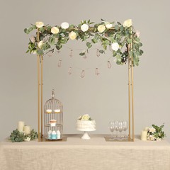 GOLD 48″ Adjustable Over The Table Rod STAND METAL ARCH Party Events Supplies