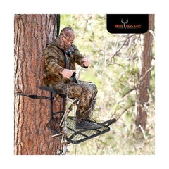 Big Game Captain XC Hang-On Treestand, Lightweight Steel Construction with 14…