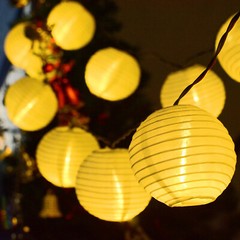 Novelty Place 10pcs White Paper Lanterns – Great Home Party Wedding Decorations