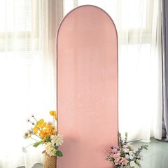 5 ft Fitted Matte Spandex Round Top Wedding Arch Backdrop STAND COVER Events