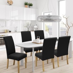 Chair Covers,Dining Room Chair Covers Set of 6,Stretch Kitchen Chair Cover,Wa…