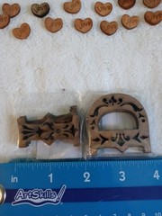4 Sets *I Do* *Mr & Mrs* 2″ Wedding Table Decor Wood Letters Rustic Country