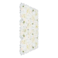 6 Pcs Artificial Flower Wall Panel, Artificial Floral Wall Decoration Backdrop