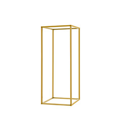 10Pcs 23.6” Tall Gold Metal Flower Stand for Wedding Table Centerpieces Decor！！