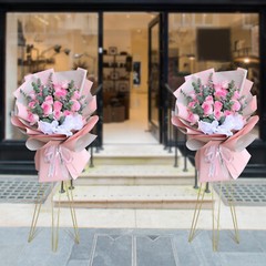 2pcs Flower Plant Stand Display 3.4ft Tall Flower Pot Holder Rack For Decor USA