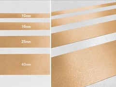 Peach Colour 10mm 16mm 25mm 40mm Satin Ribbon For Scrapbooking Gift Wrap Decor