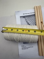 DIY Macrame Wall Hanging Kits, 3 Patterns Macrame DIY Wall Hangers *READ DESCR..