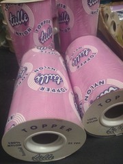 25Yd Vintage Topper Tulle Net Ribbon, Rosebud, Wedding Netting, Orchid Pink
