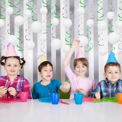 54Pcs Golf Hanging Swirls Party Decorations Golf Theme Birthday Party Decorat…