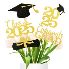 Graduation Decorations 2025, 20Pcs Graduation Centerpieces for Tables, Black …