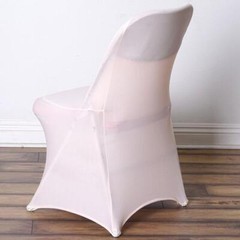 10 Blush Stretchable Spandex Chair Covers Wedding Banquet Reception Decorations