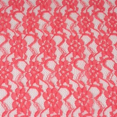 10 Coral Lace CHAIR SASHES Ties Bows Shabby Chic Wedding Party SALE