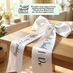 37 Pcs Wedding Car Decorations Just Married Bows Signs Garlands Balloons Kit Set