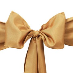 50 Polyester CHAIR SASHES Bows Ties Wedding Party Banquet Dinner Decorations
