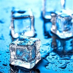 DomeStar Acrylic Clear Ice Rock Diamond Crystals Fake Cubes Decorative 1″ 20 Pk
