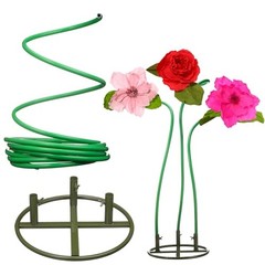 3.8 ft Giant Flower Stand Flexible Pipe Stem for Decor Flower Pole 2 Green