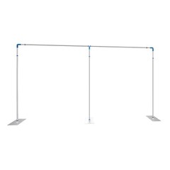 10x20ft Wedding Backdrop Stand Pipe Kit Curtain Veil Flower Frame Telescopic