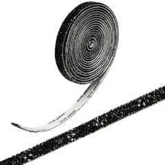 3 Yards Resin Rhinestone Ribbons Self Adhesive Diamond Ribbon Crystal Strips …