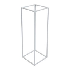 Arch Ballon Stand Backdrop Stand for Parties Wedding Flower Stand+2*Flower Stand