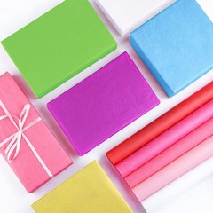 MIAHART 100 Sheets Multicolor Tissue 20×14 Inch (Pack of 100), multi-colored