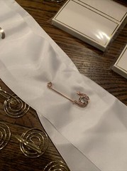 Wedding / Bridal Accessories Lot – Card Box, Table Number Holders, Signs