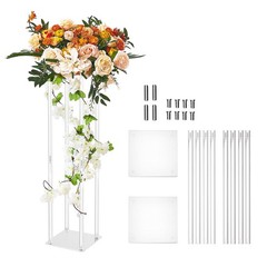10PCS 23.6inch High Wedding Flower Stand, With Acrylic Laminate