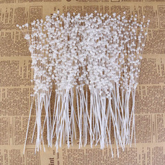 100 Stems Pearl Sticks Beading on Wire Stems for DIY Garland Bridal Wedding Pear