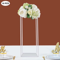23.6in 10Pcs Tall Gold Metal Flower Stand for Wedding Table Centerpieces Decor