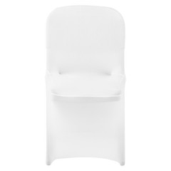 Uimoso30PCS White Stretch Spandex Chair Covers for Weddings, Parties, and Dining