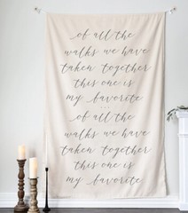 Style Me Pretty Backdrop 54”x84” Decor Celebration Shower Wedding “Together…”