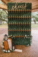 Cheers Sign for Backdrop,Wedding Bar Sign,Wedding Grass Wall Decor for Bridal…