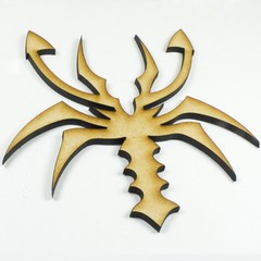 MDF Wood Wooden Shape / Shapes Scorpion Cutout for Craft Home Room Decor Kids