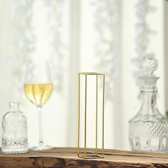 GOLD 8″ tall 3D Metal Wire Letter I Party Wedding Reception Backdrop Supplies