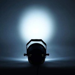 35 Watt White LED Stage Backdrop Strobe Spotlight with Brackets Decorations SALE