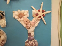 Beach Decor “Surf Gypsy” Shell Letters – Seashell letters – Beach Sign
