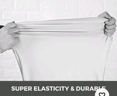 Stretch Spandex Wedding Party Arched Front Chair Covers White (50pcs)