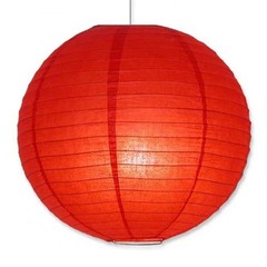 10/12in Ball Round Paper Lantern Hanging Lamp Shade Decoration for Wedding Party