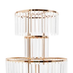 5 Tier Crystal Flower Stand Wedding Centerpieces For Tables Tall Flower Stand