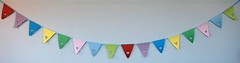 Heart Bunting Banner Garland Wedding Party Christening Decoration Multi Colours