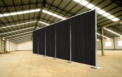 QUICK BACKDROP KIT 10 FT TALL x 50 FT WIDE PIPE (DRAPE OPTIONAL)