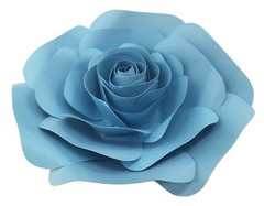 Decor In The Box 8 piece Handmade Happy B’Day Paper Flower Set, Fully Assembled